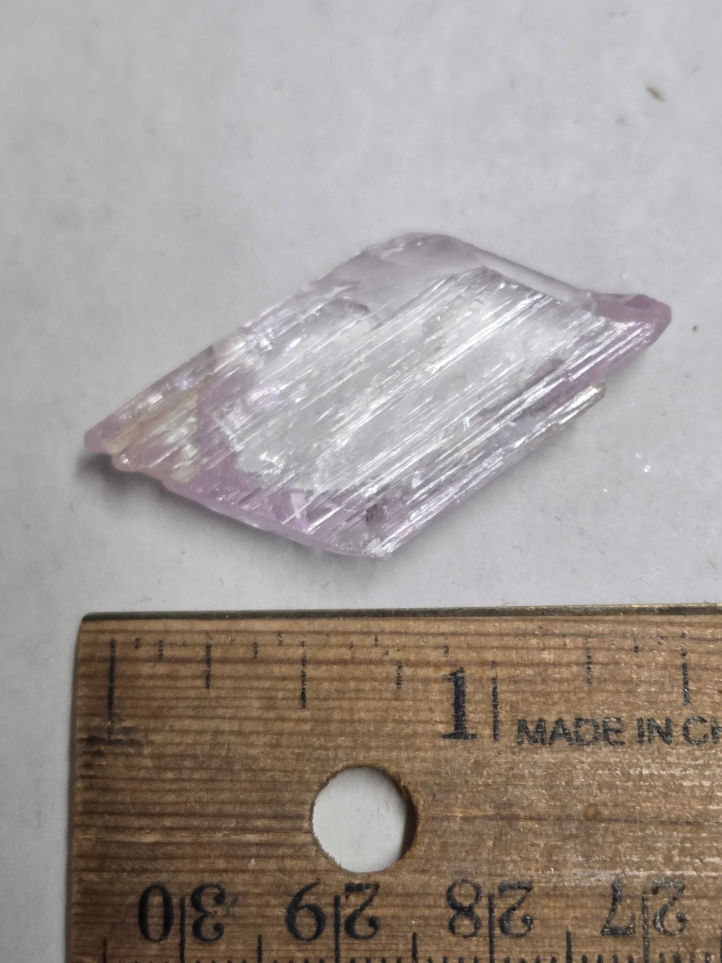 Kunzite Crystal – Natural Specimen from Kunar Afghanistan