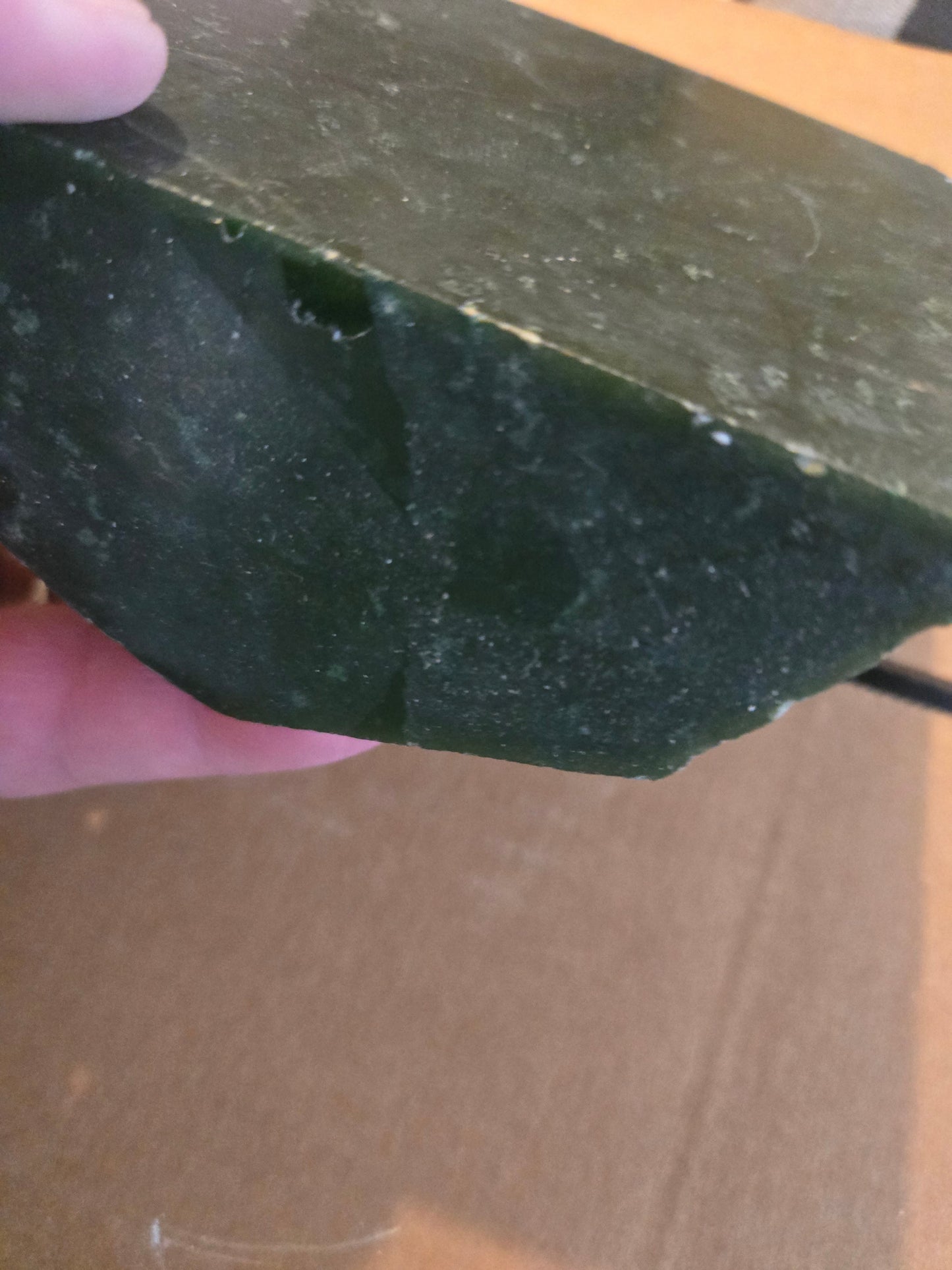 Large Cassiar jade chunk