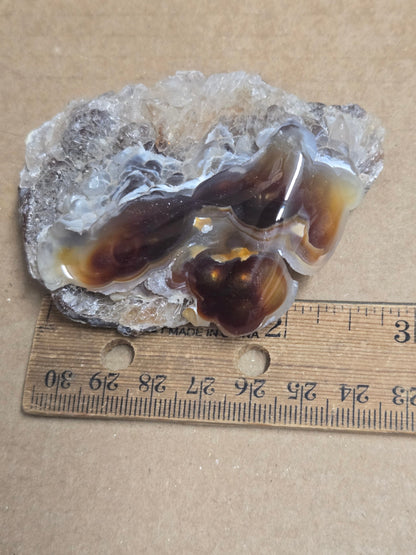 Large Fire Agate Polished