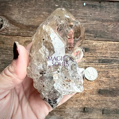 Large Herkimer Diamond – 286g | Rare Quartz Crystal from New York