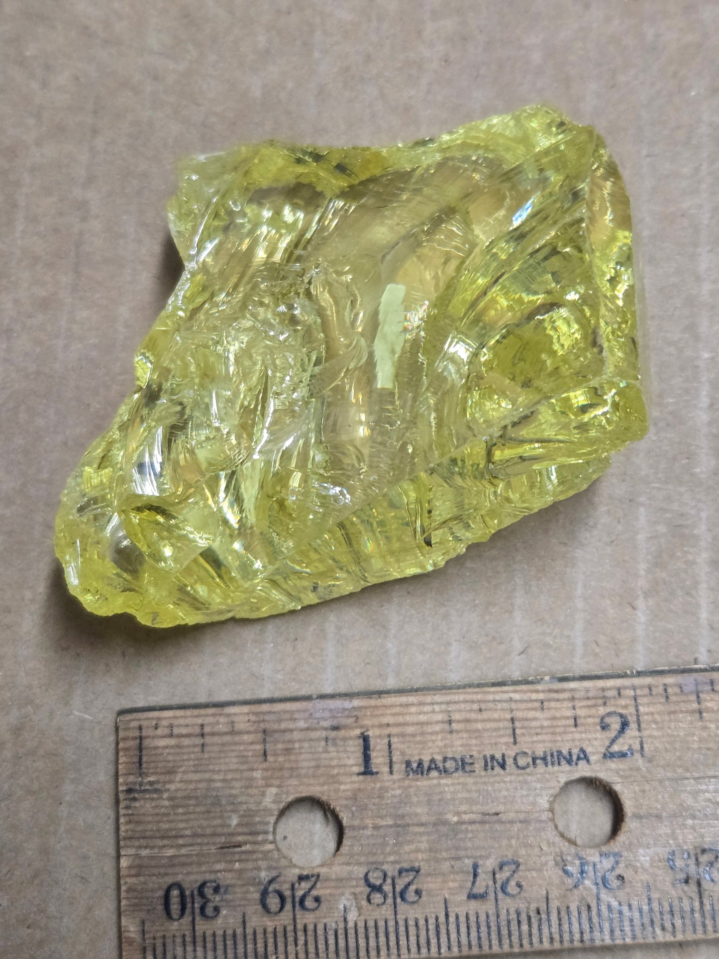 Lead glass