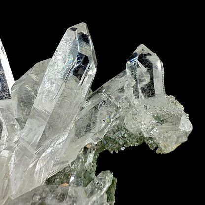 Lemurian Quartz on Chlorite Matrix | SELF STANDING | High Quality Mineral | Indian Mineral | Superb Minerals