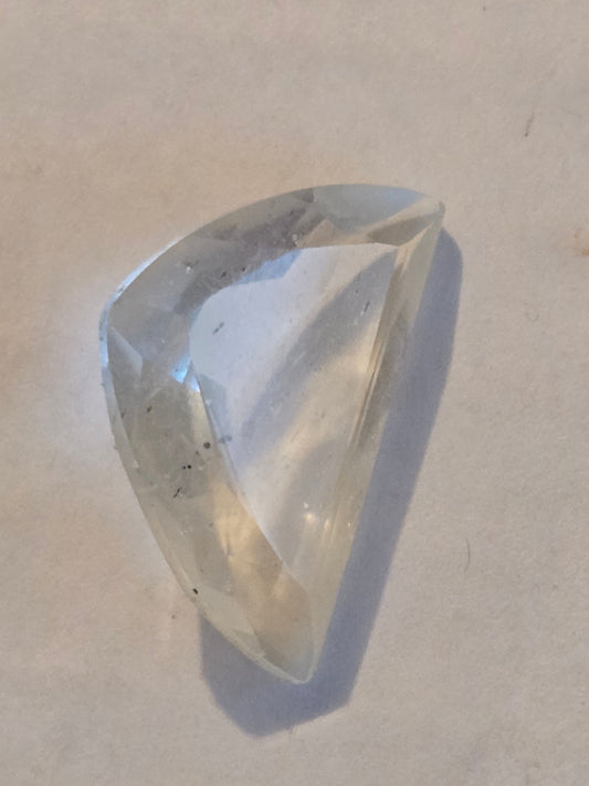 Libyan Desert Glass facet