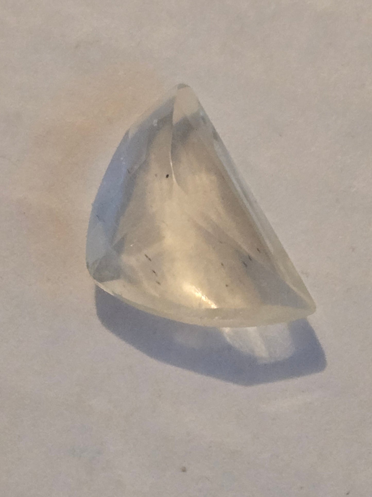 Libyan Desert Glass facet