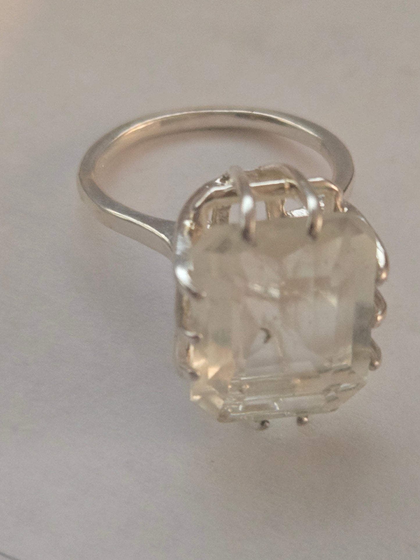Libyan Desert Glass ring