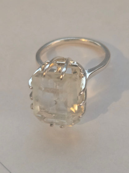 Libyan Desert Glass ring