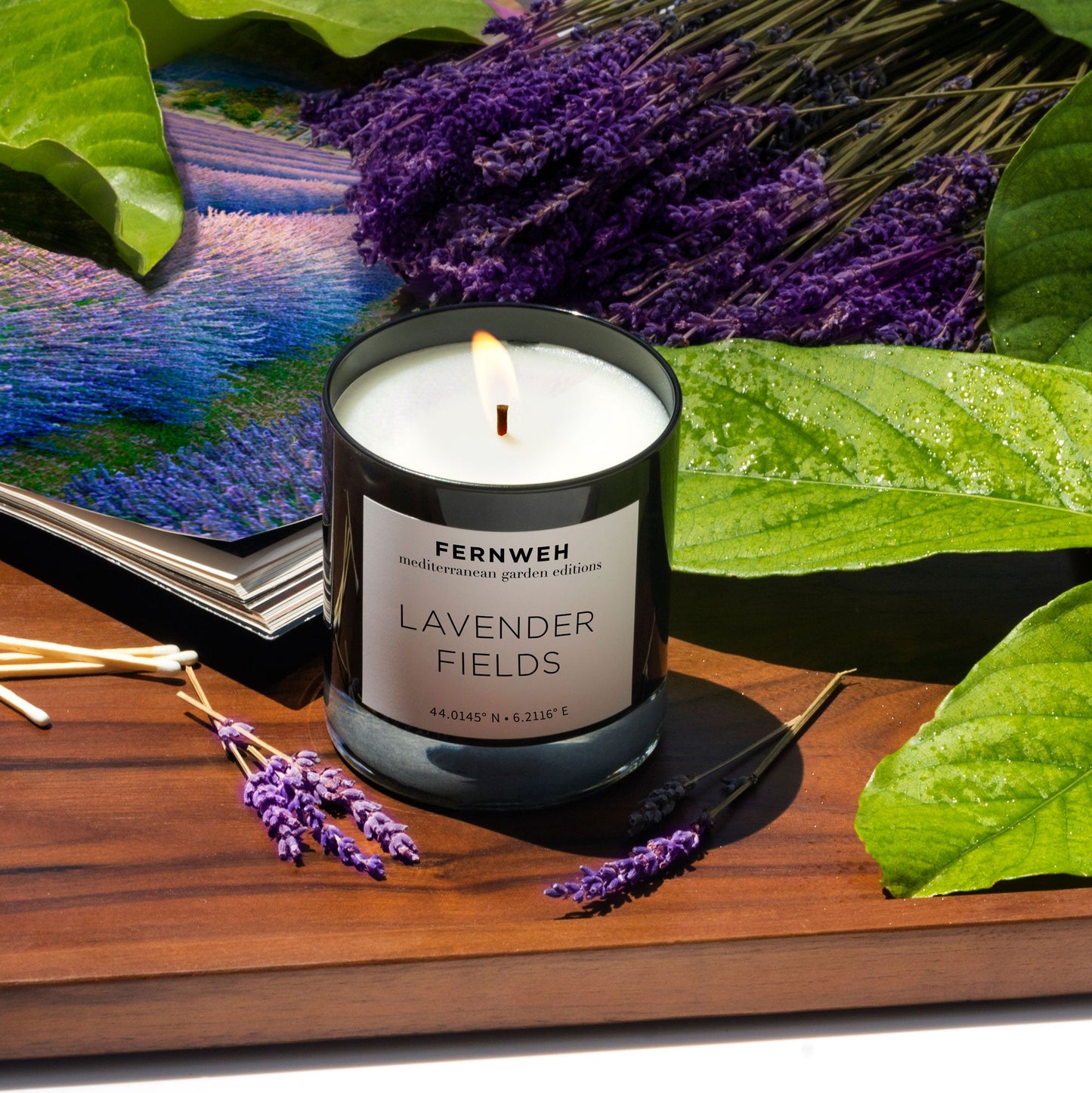 Lavender Fields Scented Soy Candle