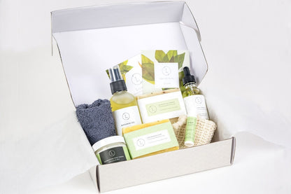Father's Day Gift -Fresh earthy Natural skincare set, Eucalyptus Men Grooming kit