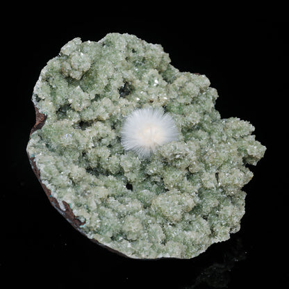 Mesolite with Heulandite Natural Mineral Specimen # B 7030