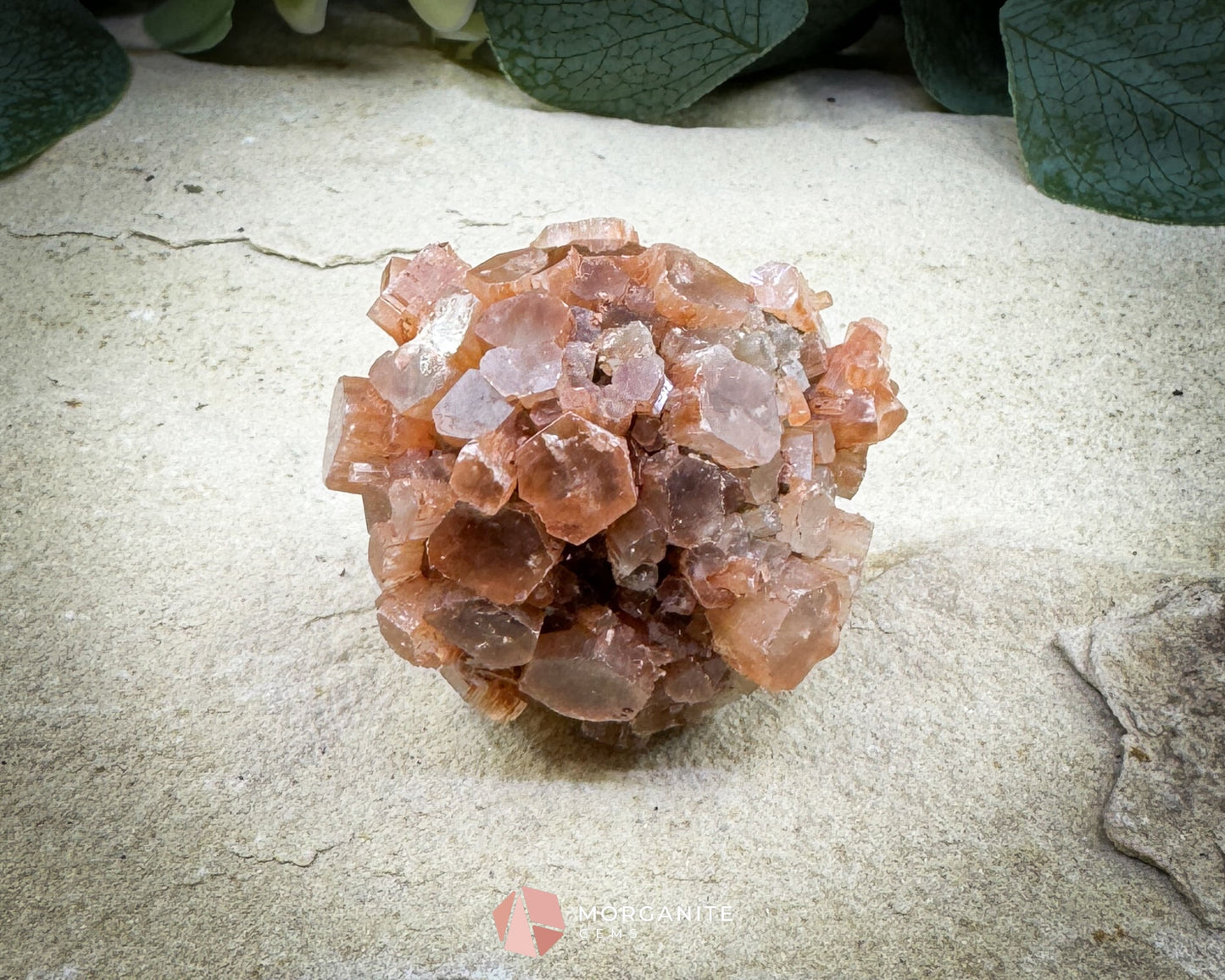 Moroccan Aragonite Star Specimen – 82 g Brighter Star Cluster