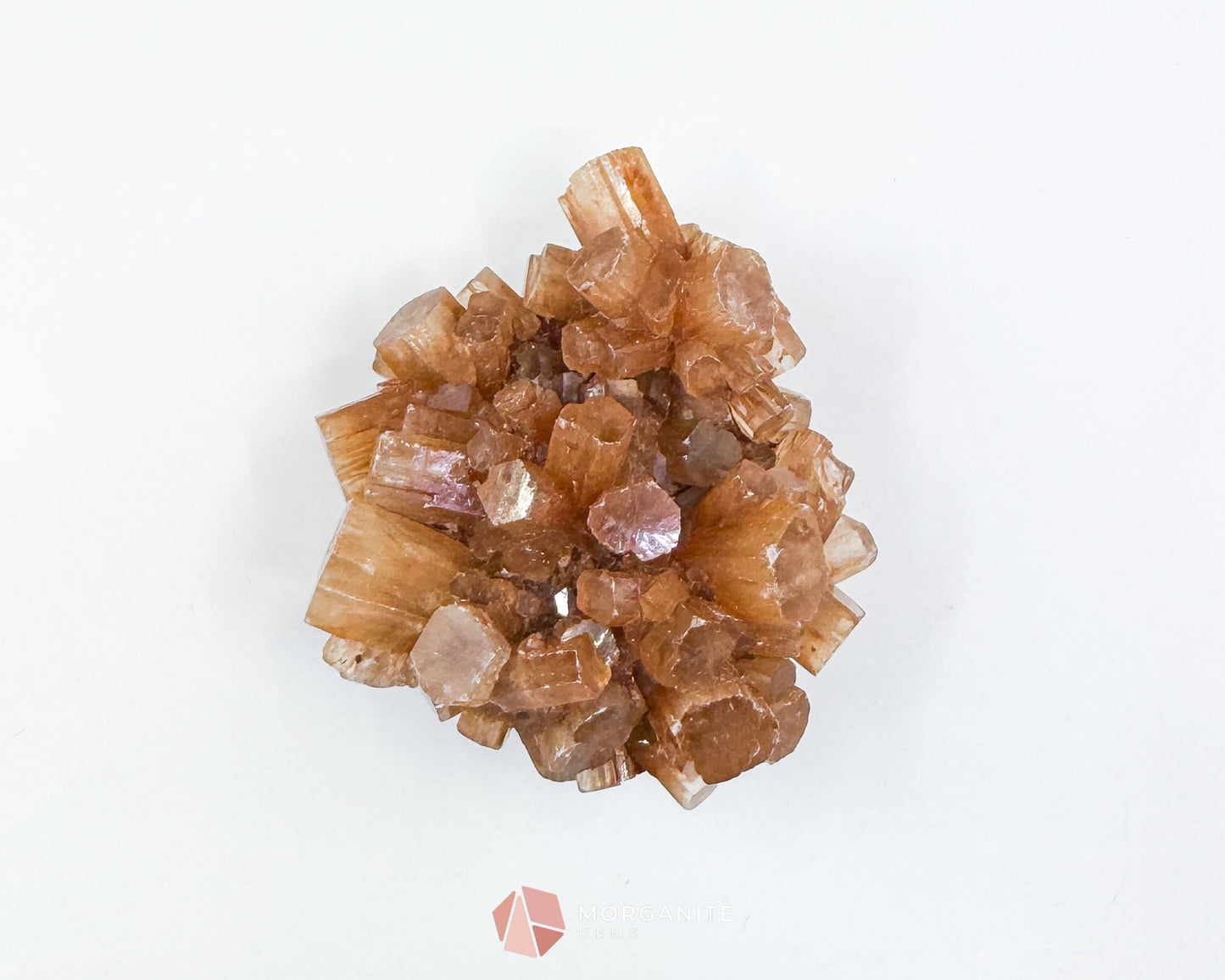 Moroccan Aragonite Starburst Specimen – 68 g Radiant Cluster (2″ × 1.8″ × 1″)