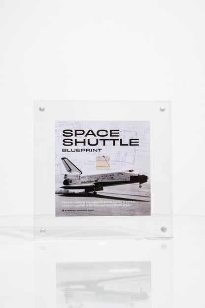 NASA Space Shuttle Blueprint Fragment