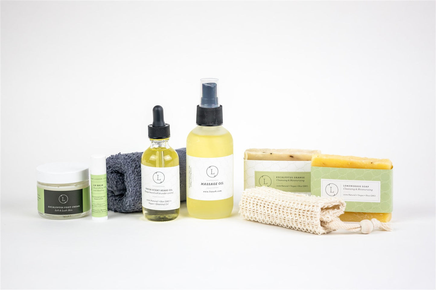 Father's Day Gift -Fresh earthy Natural skincare set, Eucalyptus Men Grooming kit