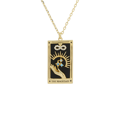 The Magician Tarot Card Necklace