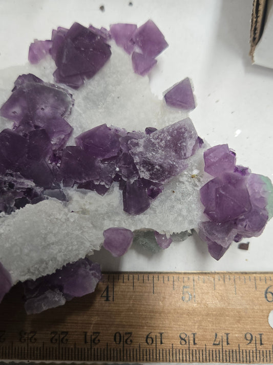 Octahedral Fluorite
