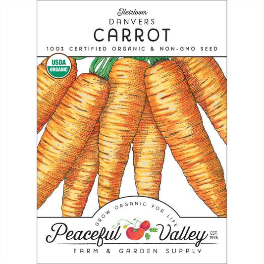 Carrot Seeds (Organic) Danvers