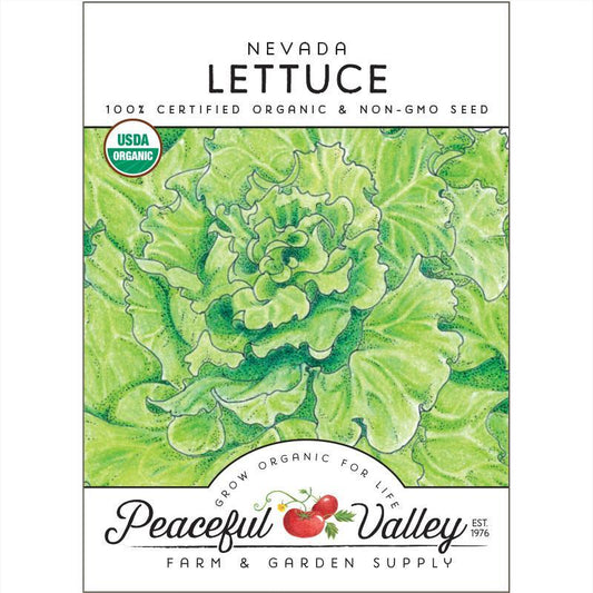 Lettuce Seeds, Nevada Lettuce (Organic)