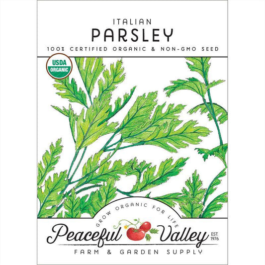 Parsley Seeds (Organic) Italian