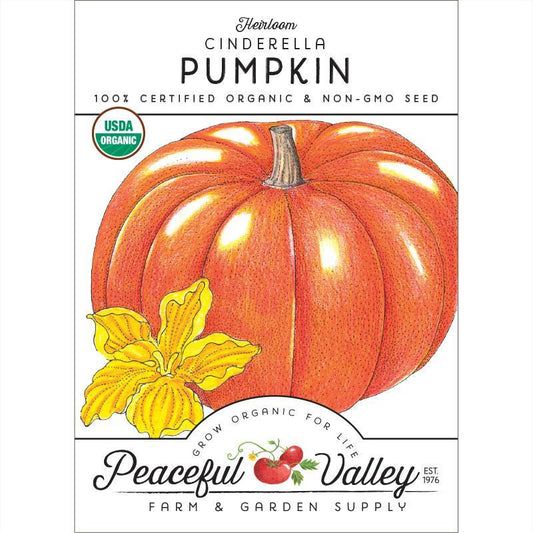 Pumpkin Seeds (Organic) Cinderella Pumpkins