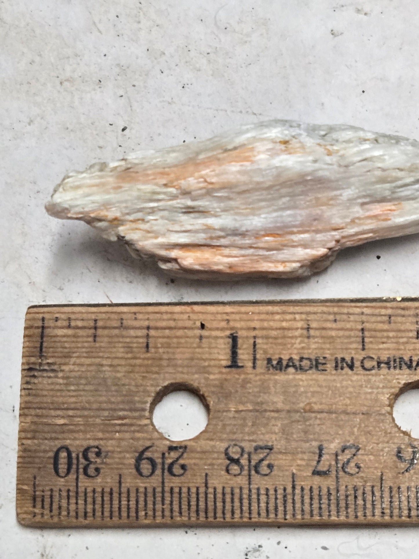 Pararealgar on ulexite