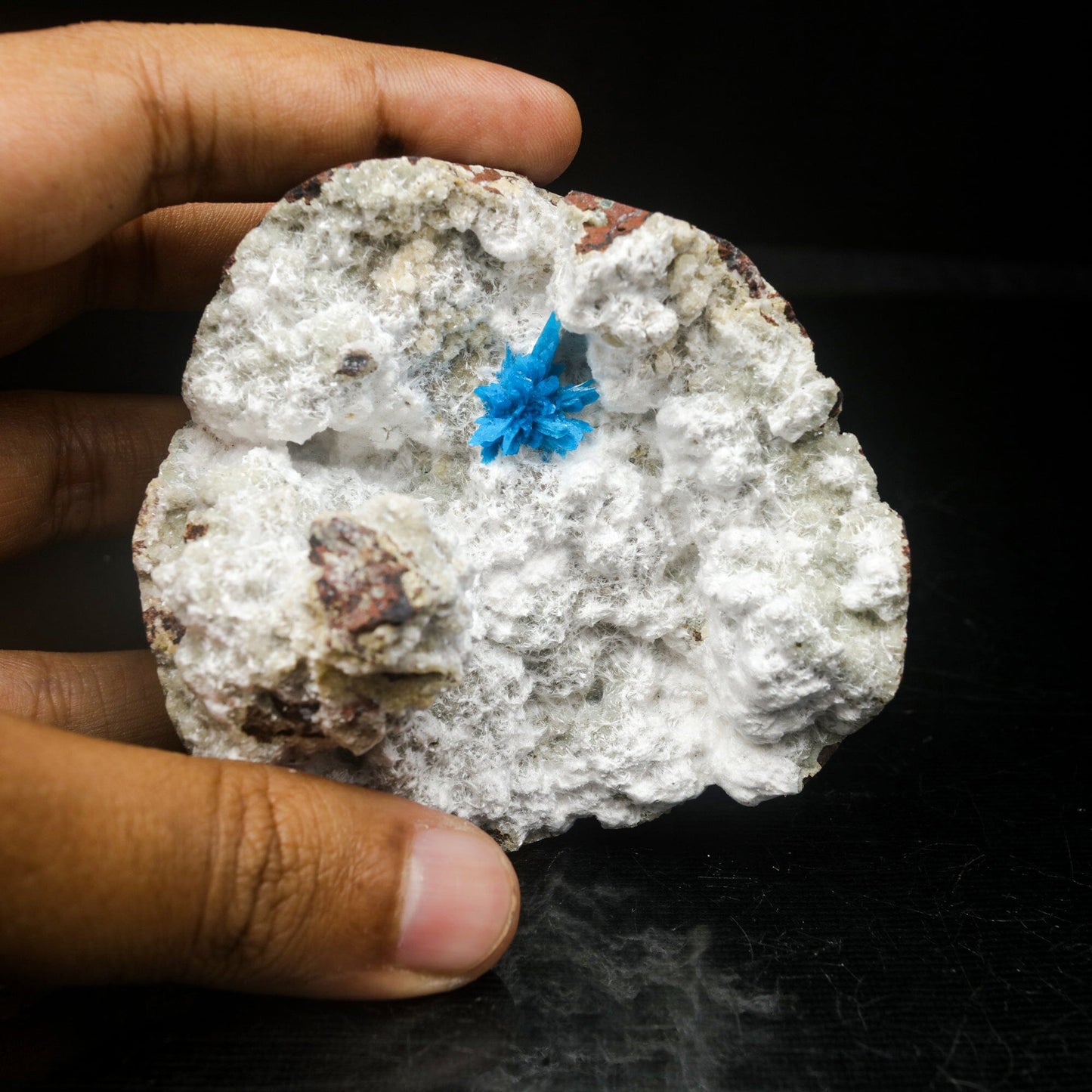 Pentagonite on Mordeite (Rare Find) Natural Mineral Specimen # B 7060