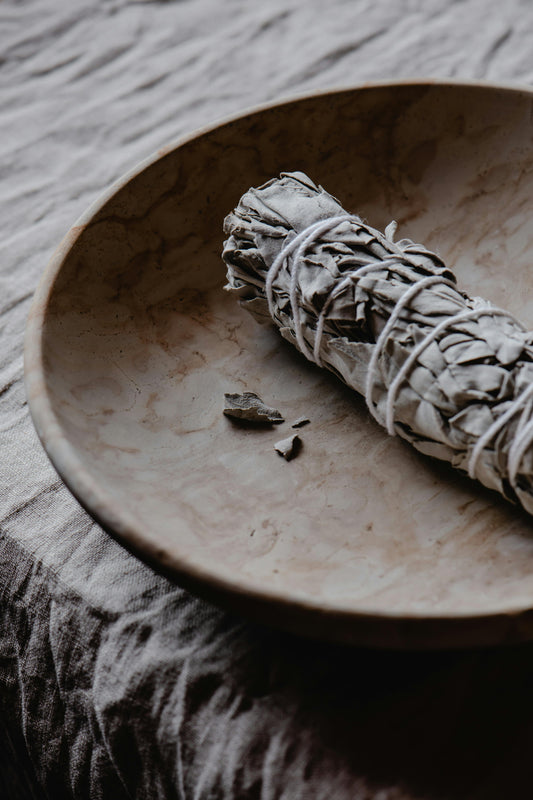 White Sage Smudging Sticks - 4" Sustainably Harvested