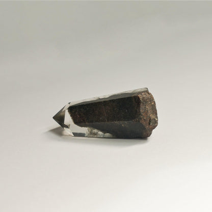 Hematite Phantom Quartz Crystal Tower | Tall