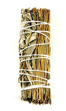 White Sage & Pine - 4" Sustainably Harvested