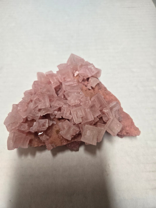 Pink Halite – Natural Crystal Specimen from California