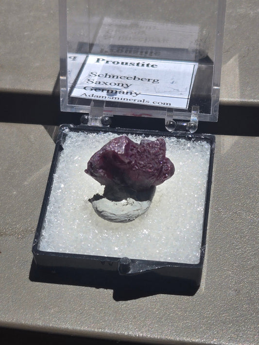 Proustite crystal