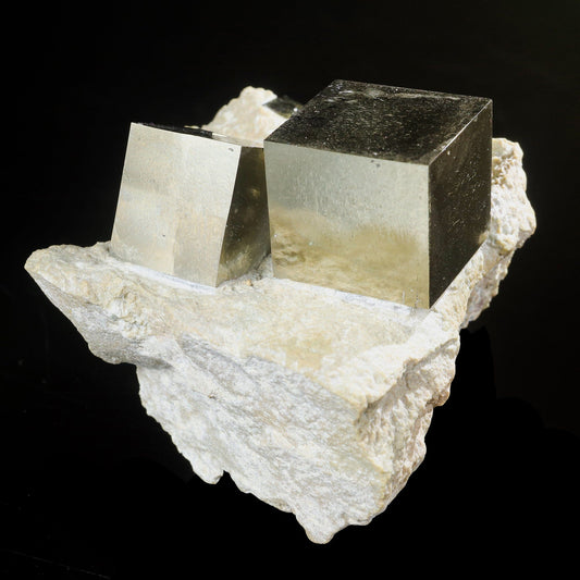 Pyrite Cube from Spain Natural Mineral Specimen # B 7003