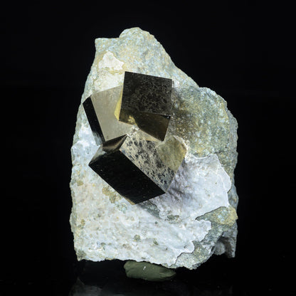 Pyrite Cube from Spain Natural Mineral Specimen # B 7010