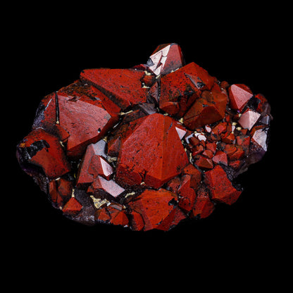 Rare Alien Amethyst with Red Hematite Natural Mineral Specimen # B 6949