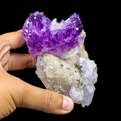Rare Amethyst from Karur Natural Mineral Specimen USA # B 7022