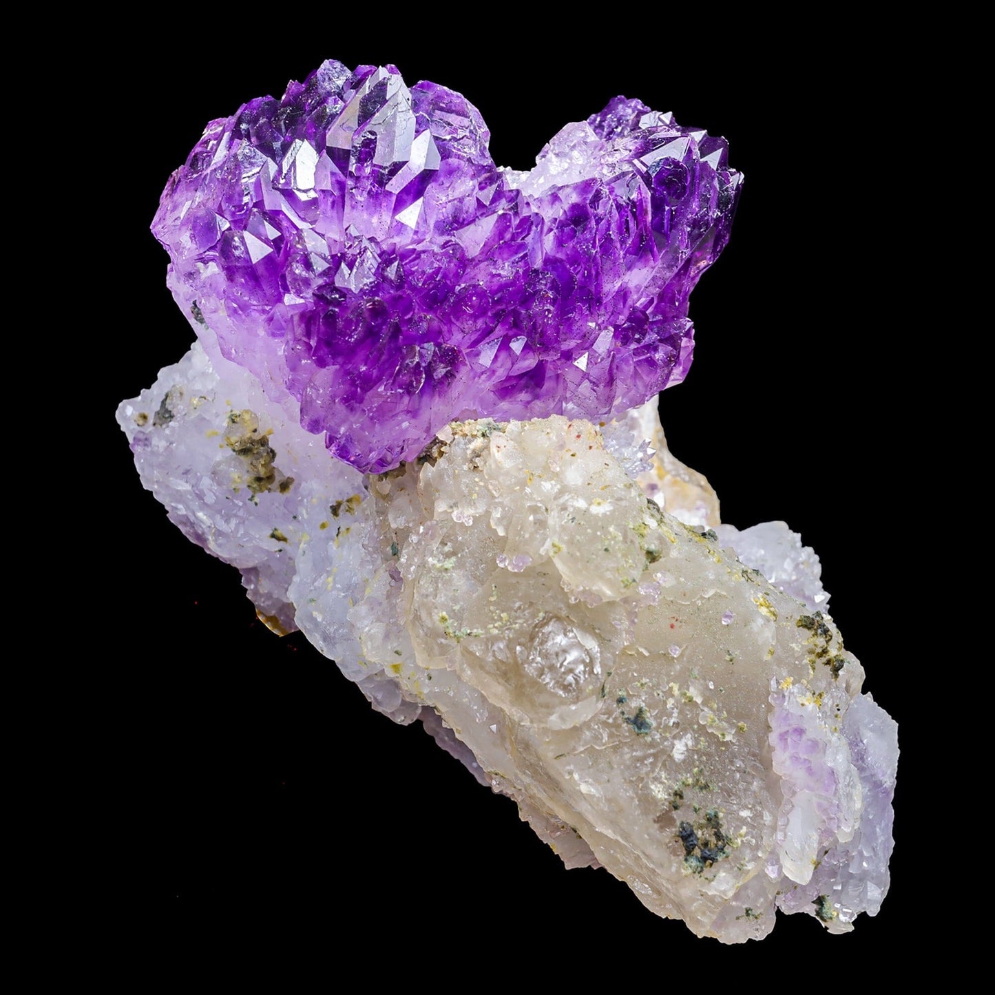 Rare Amethyst from Karur Natural Mineral Specimen USA # B 7022