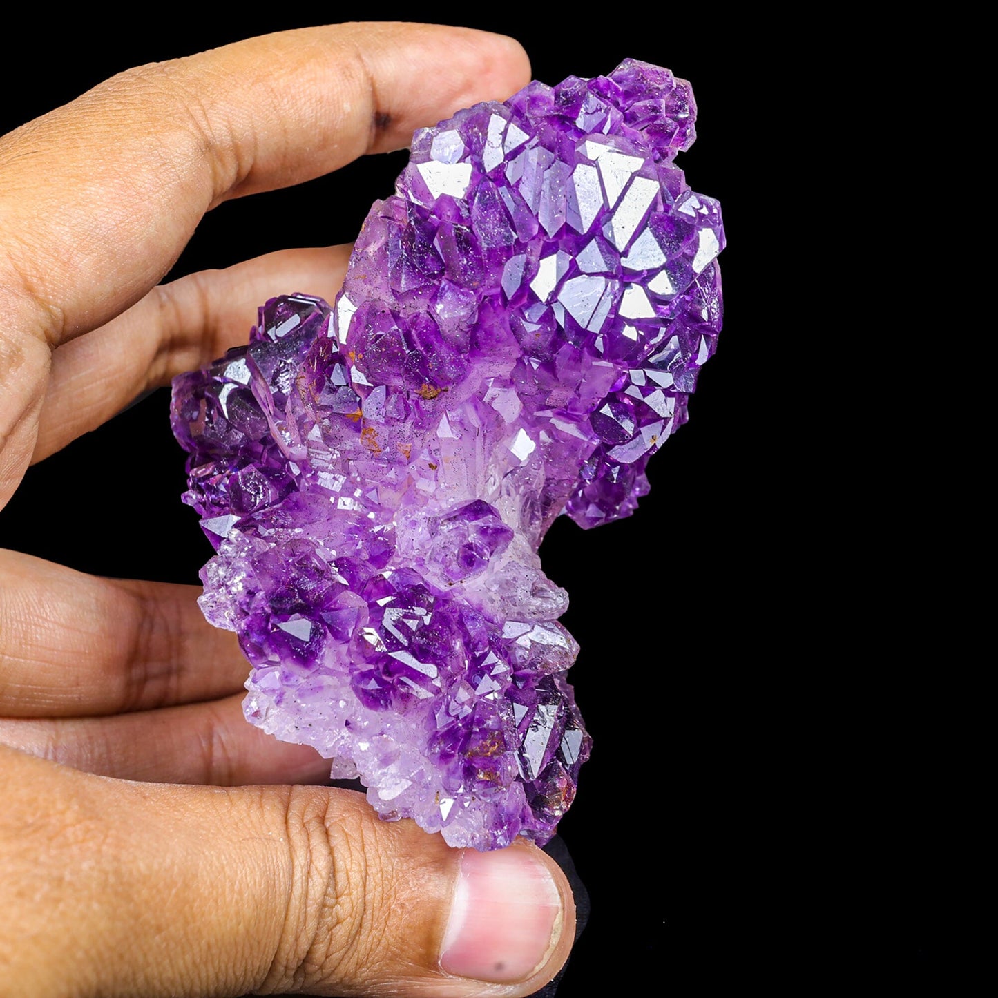 Rare Amethyst from Karur Natural Mineral Specimen USA # B 7027