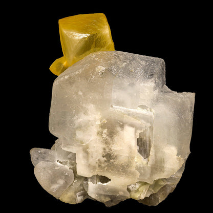 Rare Calcite on Barite Natural Mineral Specimen # B 6905 (USA)