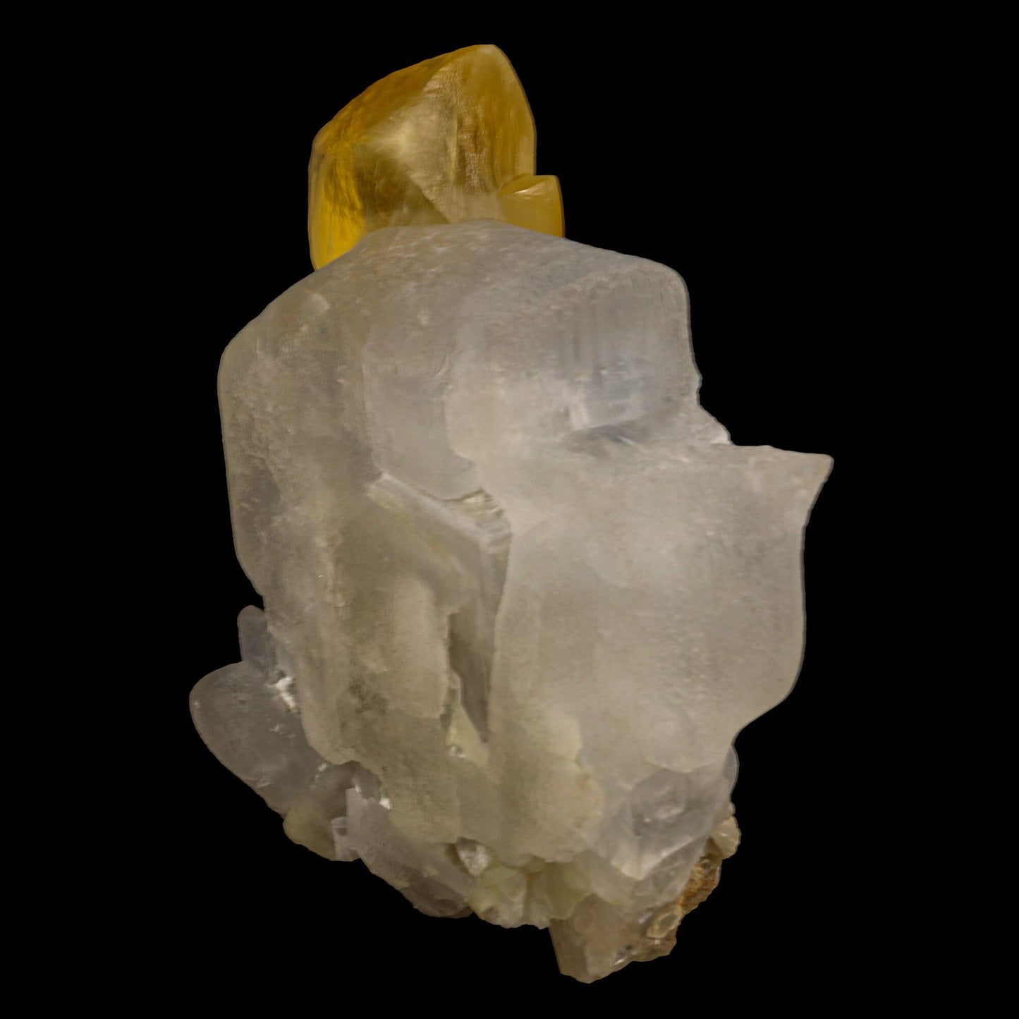 Rare Calcite on Barite Natural Mineral Specimen # B 6905 (USA)