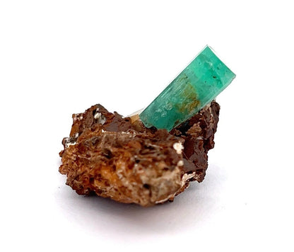 Rare Deep green Emeralds Natural Mineral Specimen Museum # B 6825