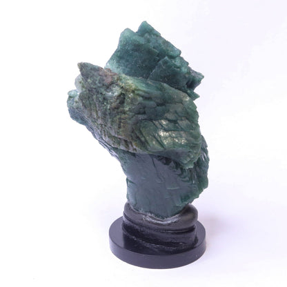 Rare Green heulandite Free Standing Natural Mineral Specimen # B 6731