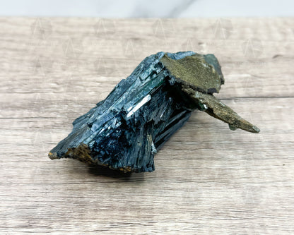 Rare Natural Raw Vivianite Specimen – 344g Rare Crystal Cluster