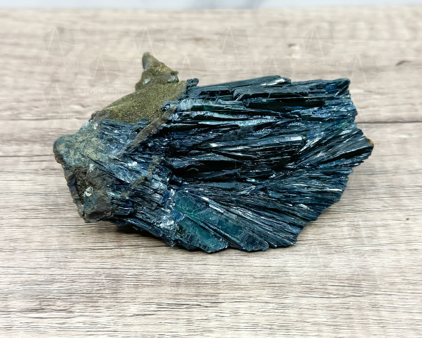 Rare Natural Raw Vivianite Specimen – 344g Rare Crystal Cluster