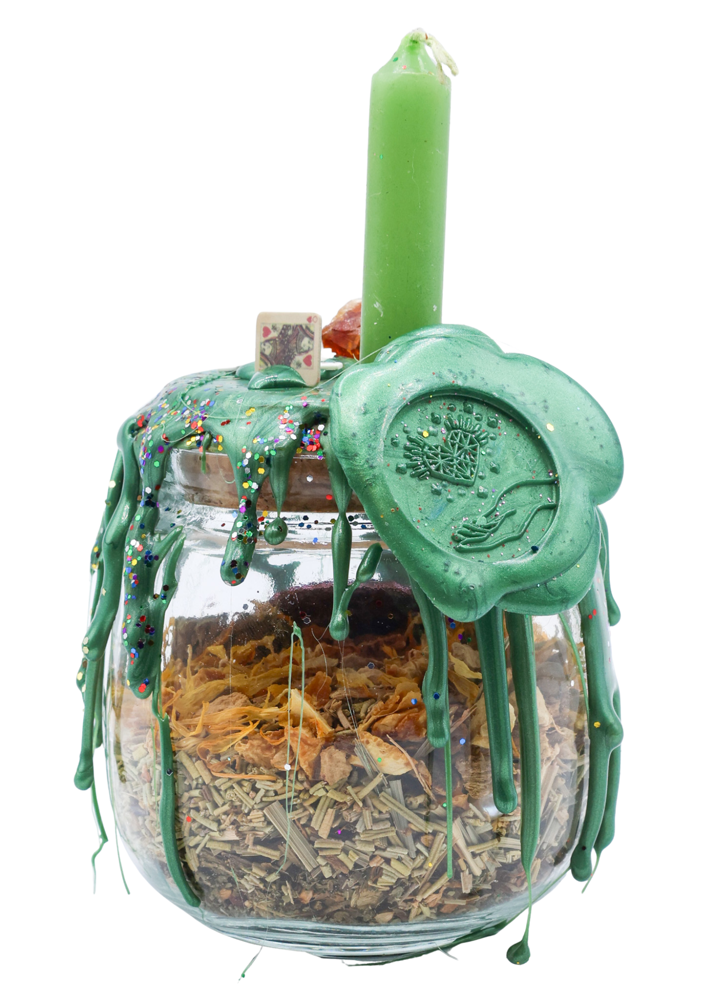 Rich AF Money Drawing Spell Jar - Large