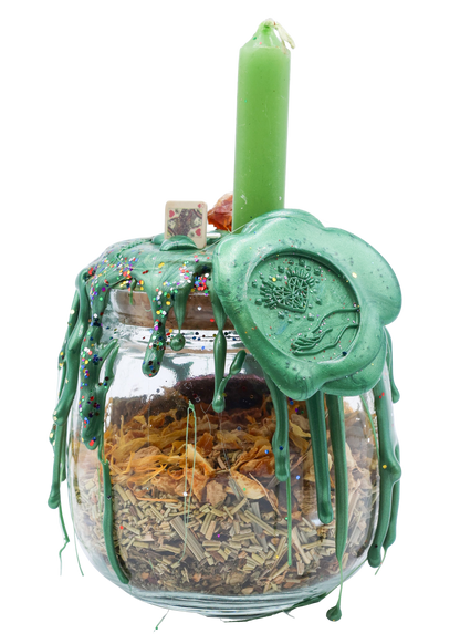 Rich AF Money Drawing Spell Jar - Large