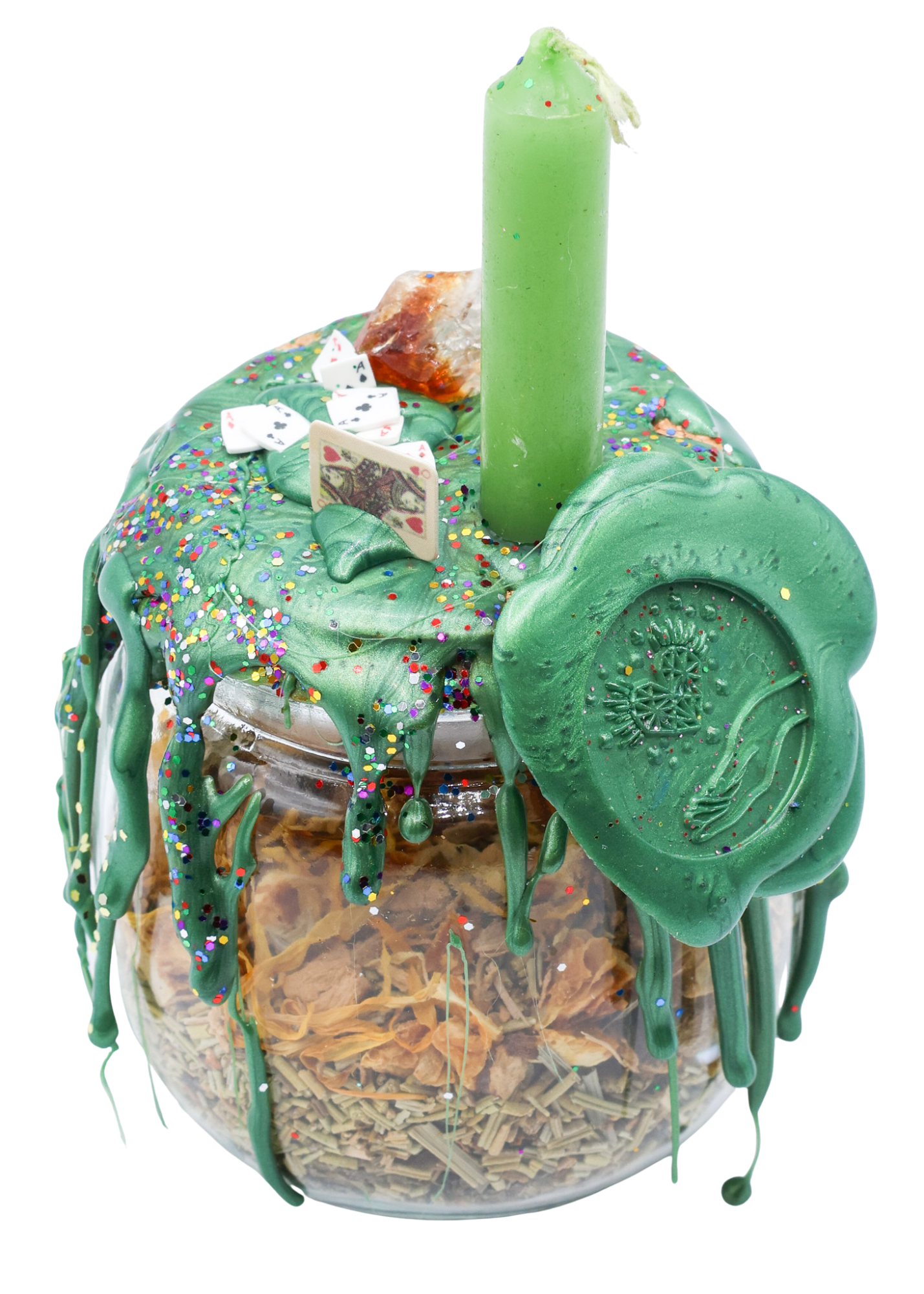 Rich AF Money Drawing Spell Jar - Large