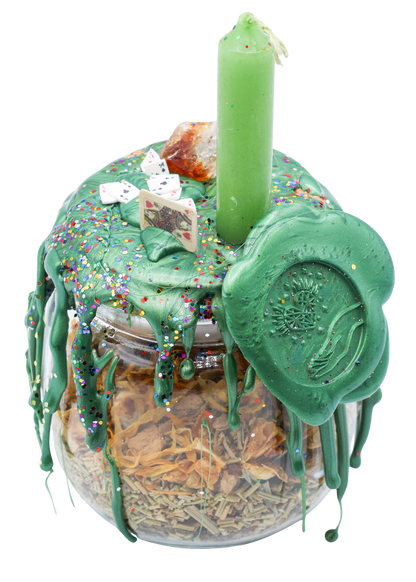 Rich AF Money Drawing Spell Jar - Large