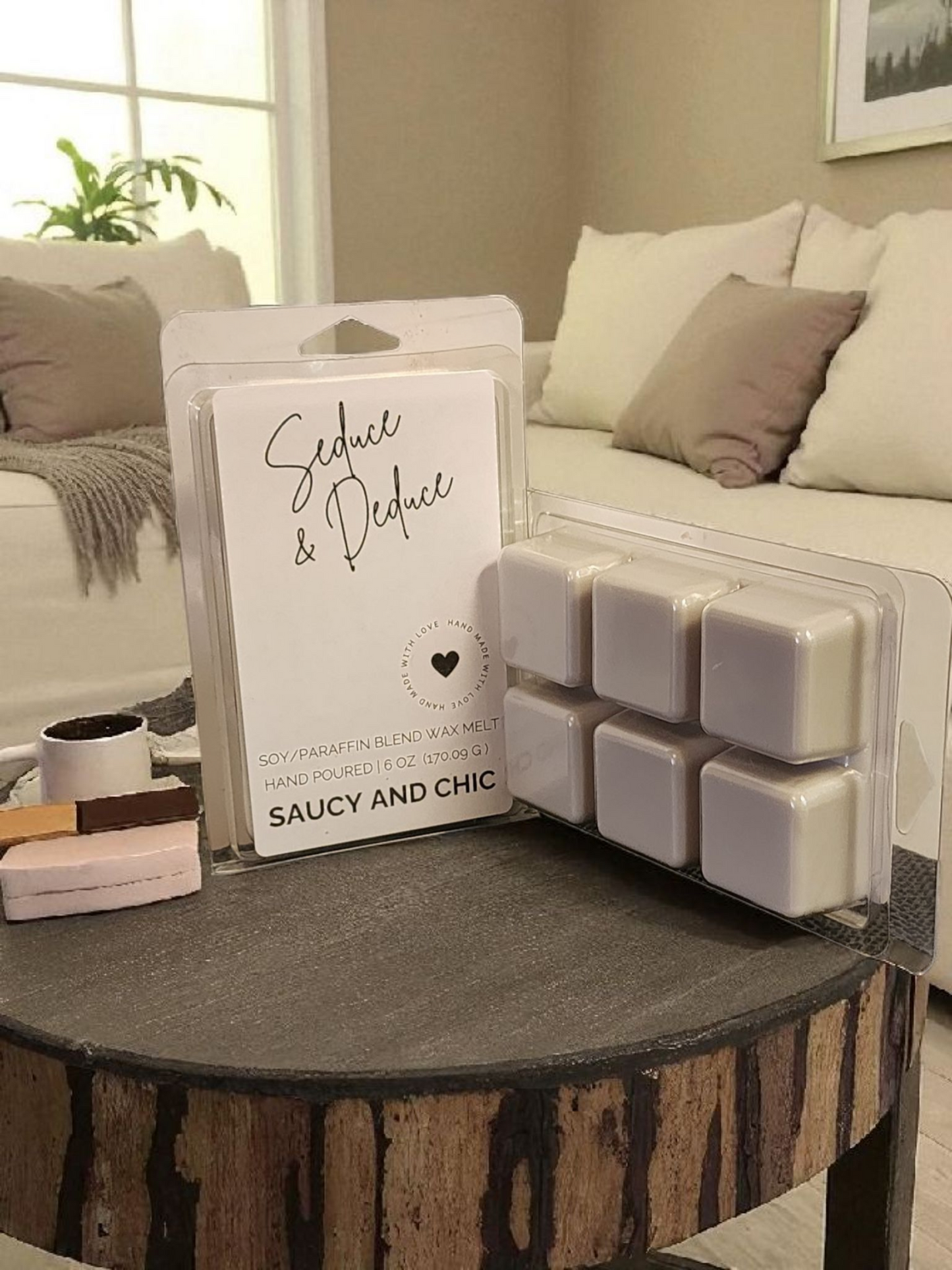 Seduce & Deduce Wax Melt | Romantic & Bold Home Scent