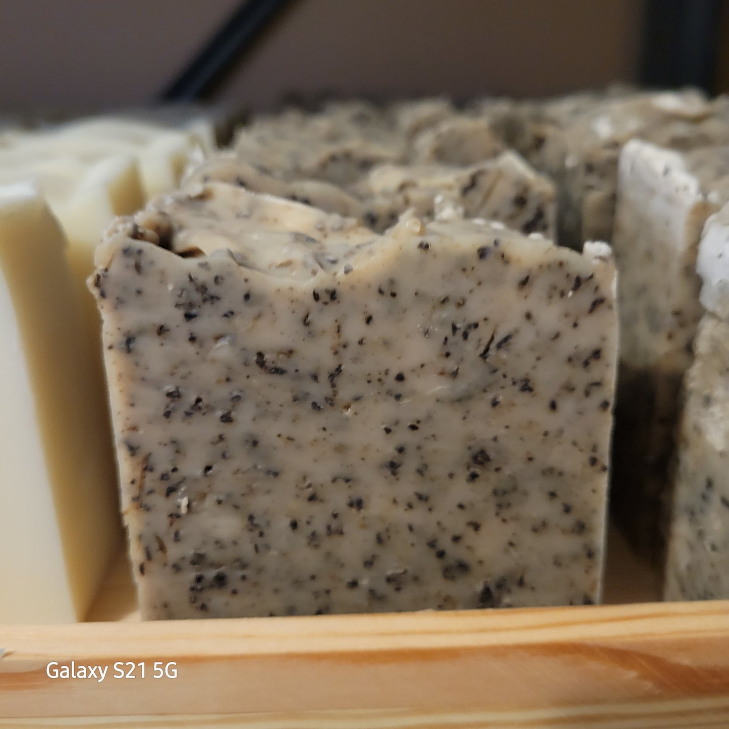 Espresso Exfoliating Soap with Coffee Grinds