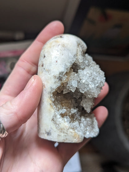 Crystal Quartz -  Druzy Specimen