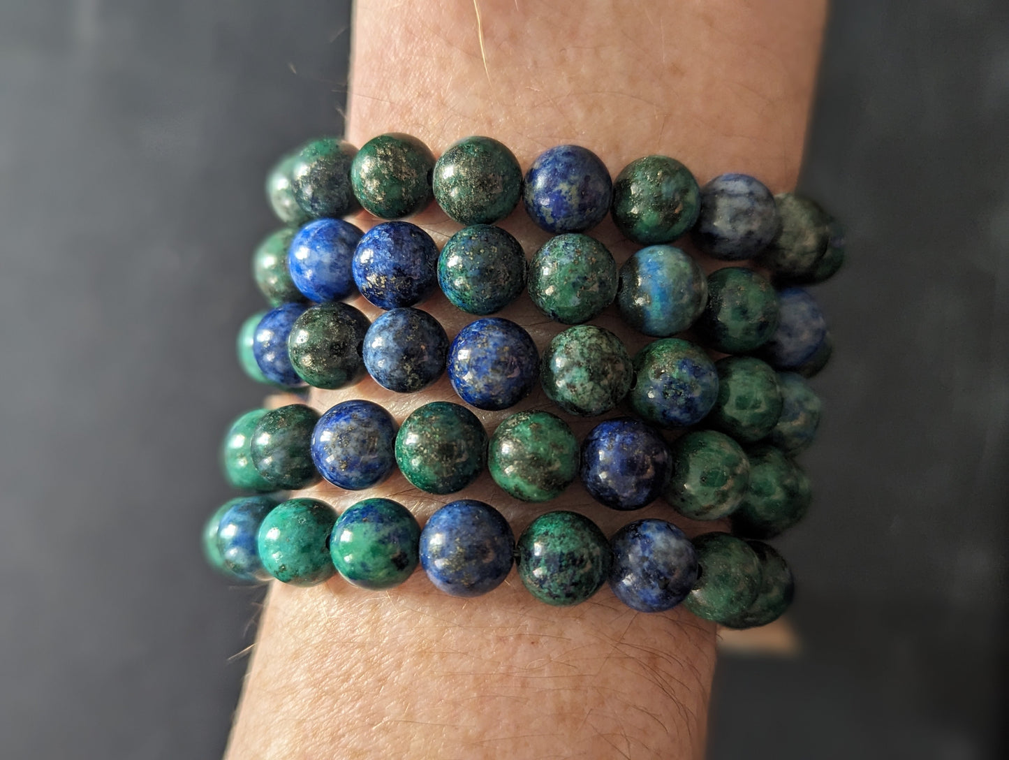 Azurite Bracelets (Various Sizes Available)